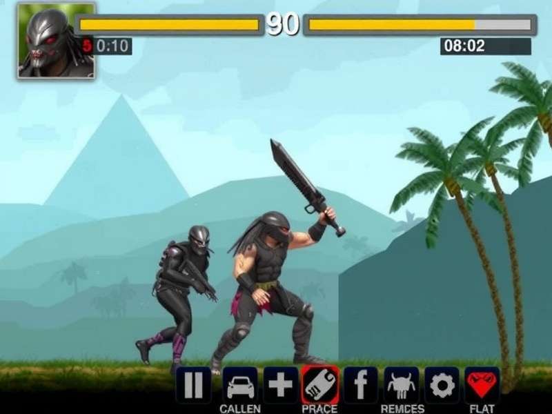 Predator Battle Royale Gameplay Screenshot